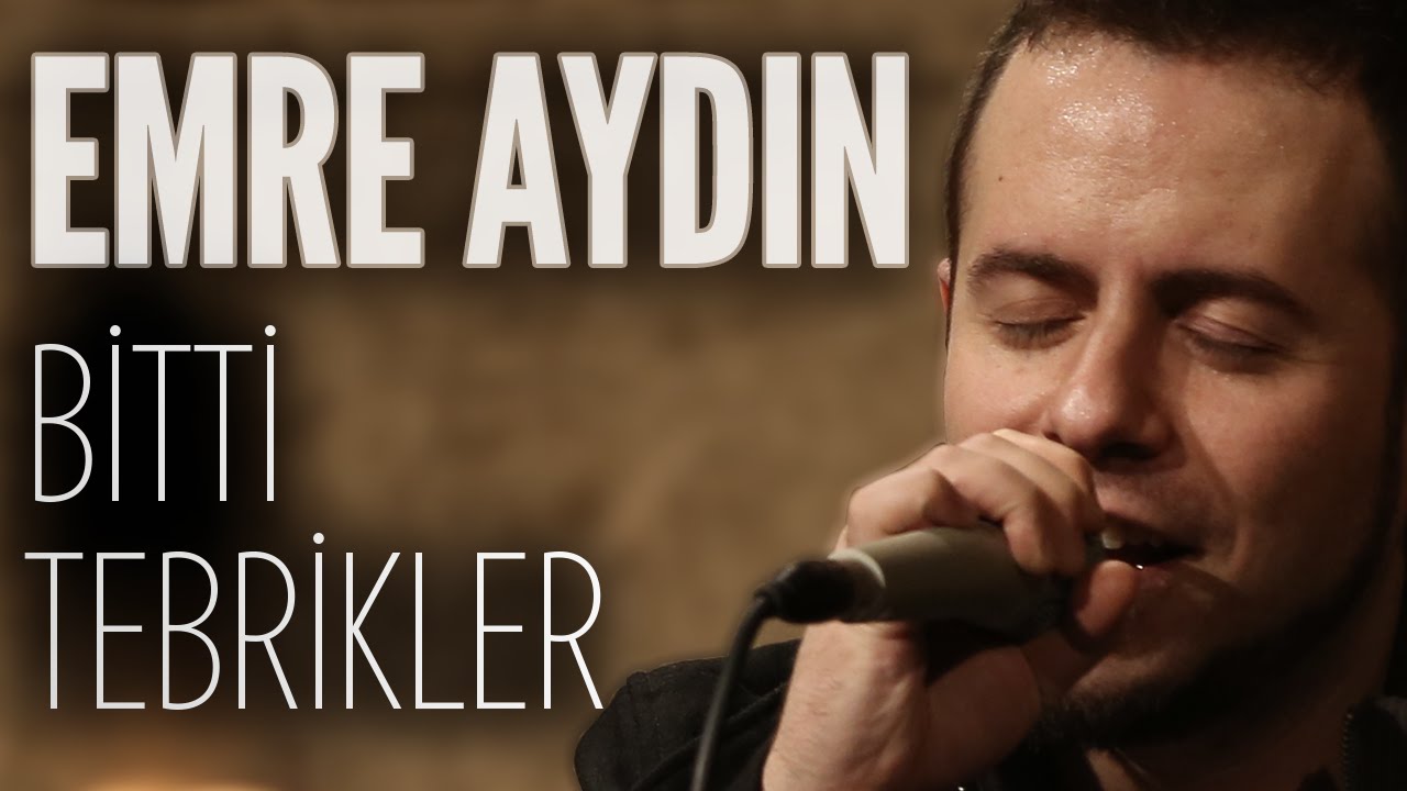 Emre Aydın - Bitti Tebrikler (JoyTurk Akustik)