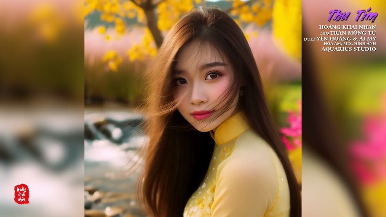 THU T&Iacute;M (Ho&agrave;ng Khai Nhan | Thơ Trần Mộng T&uacute;) Y&ecirc;n Ho&agrave;ng & &Aacute;i My duet | H&ograve;a &acirc;m, Photos Aquarius Studio