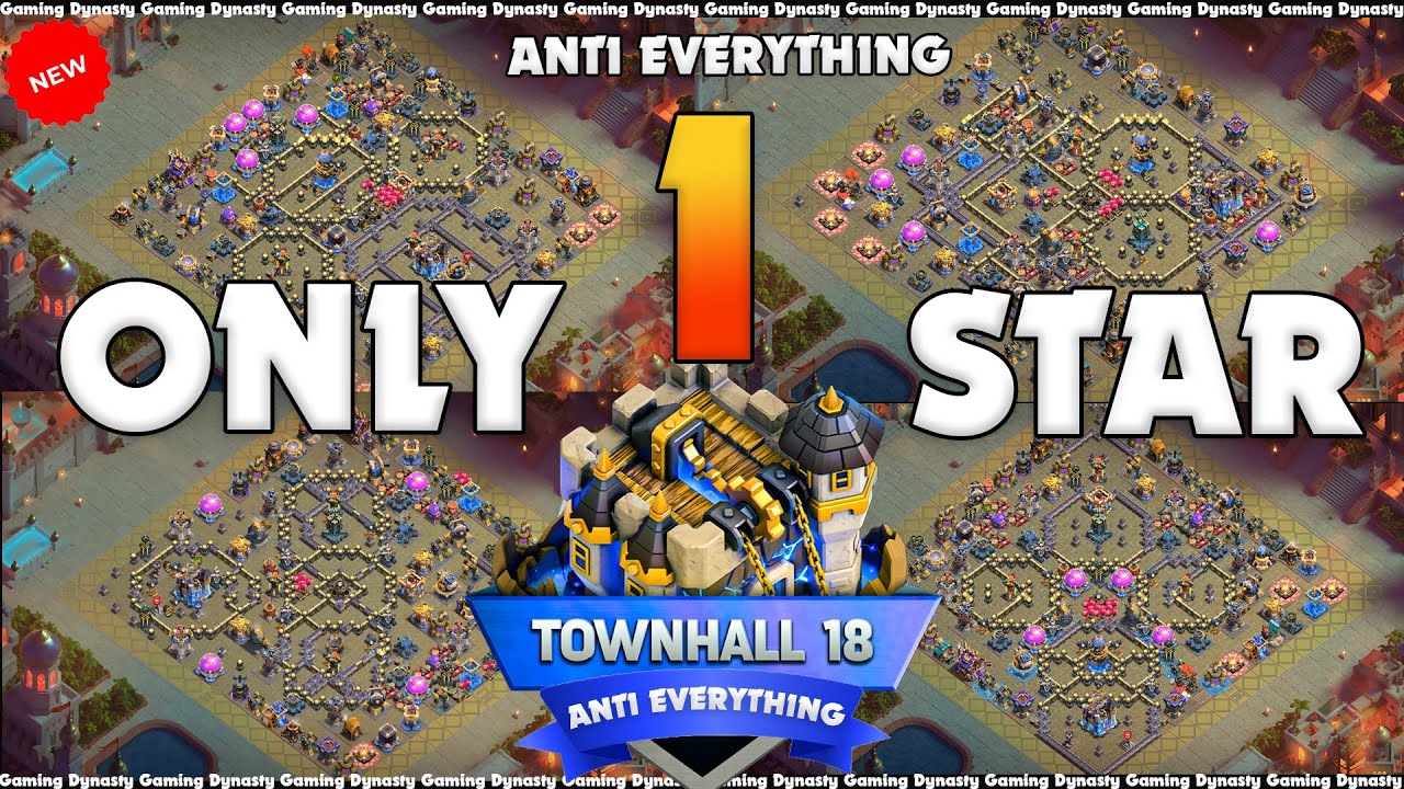 *BEST TH18 CWL BASE ANTI 3 STARS LINKS - NEW TH18 WAR & LEGEND BASES DEFENSE CLASH OF CLANS