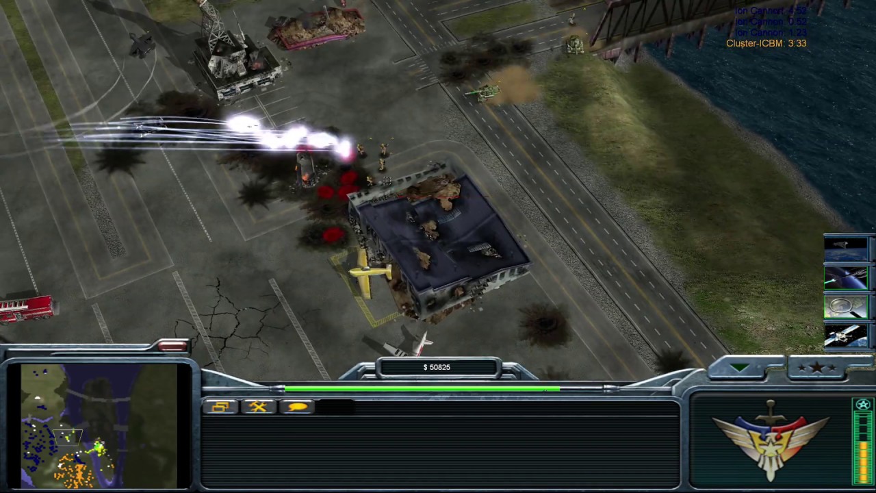 C&C Operation Firestorm: High tech & SOCOM Generals vs Red Army Generals