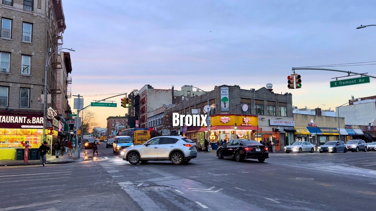 4K Bronx Walk 2025: East Tremont to Grand Concourse [ASMR City Ambience]