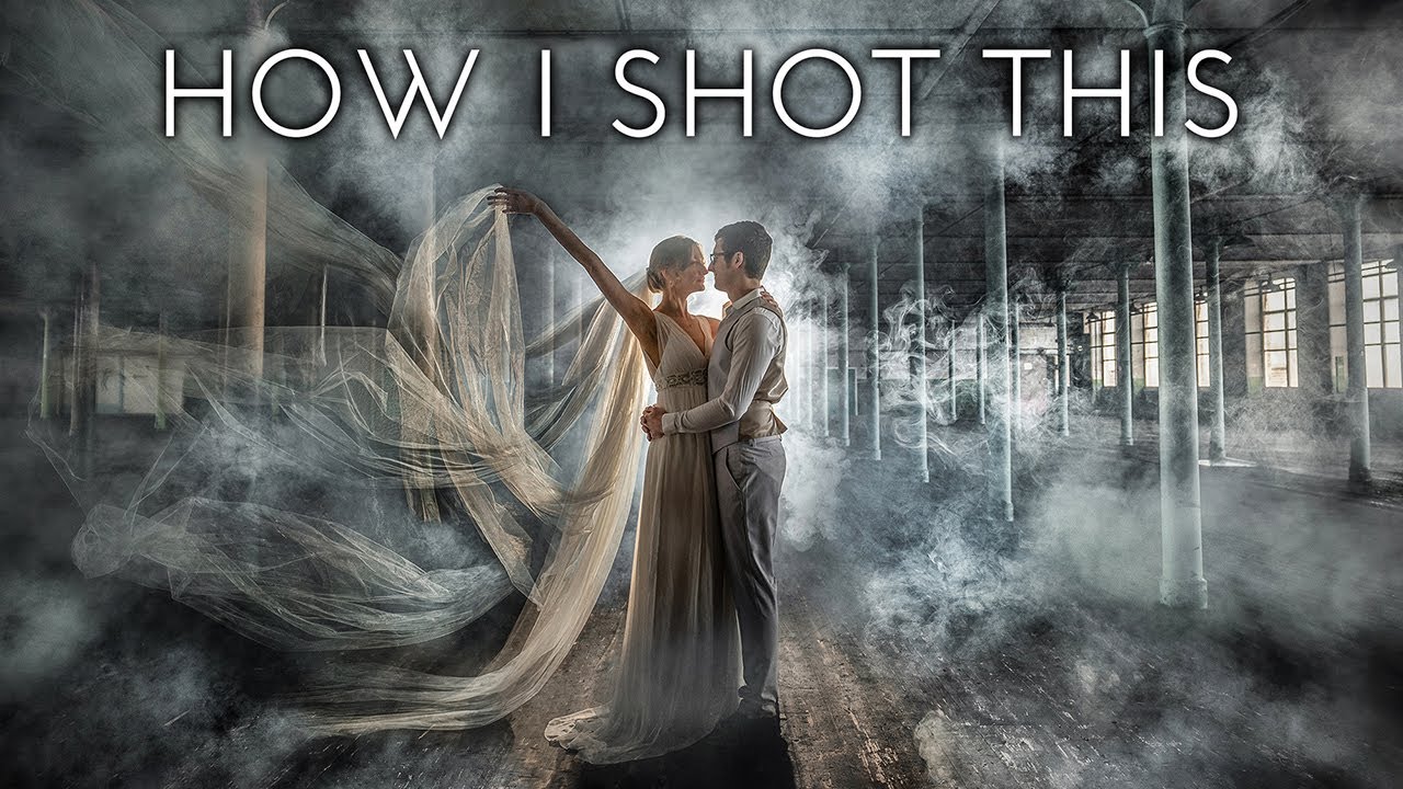 How I shot this | Composite photograph of bride & groom using smoke