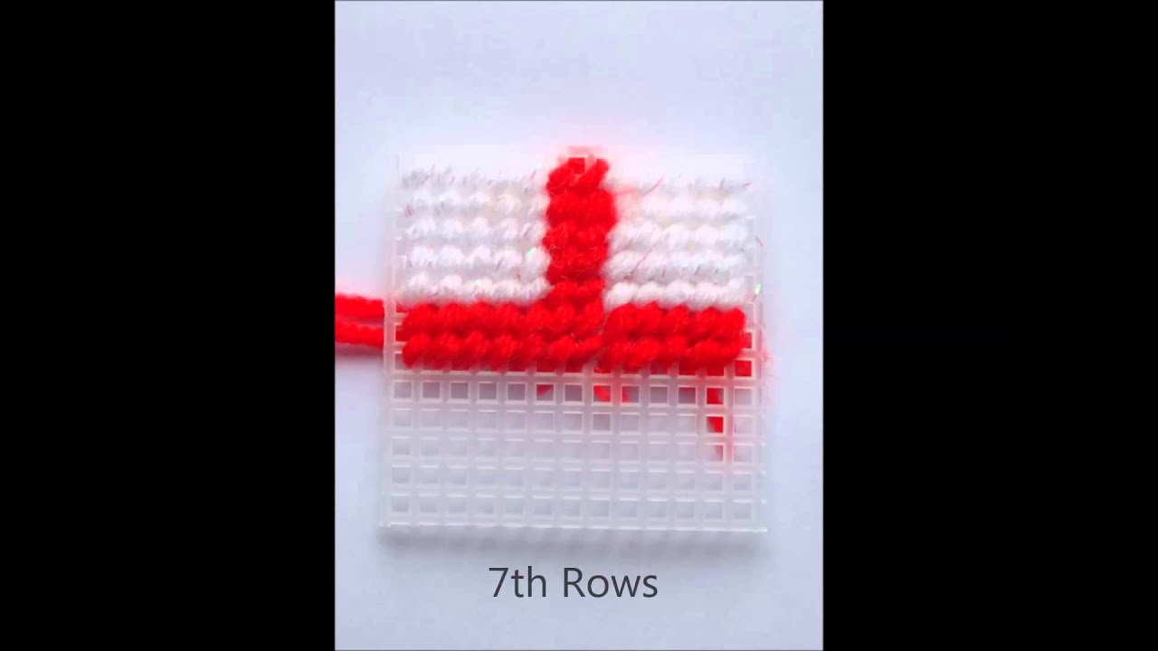 How to make Plastic Canvas Christmas Tree Present Decoration