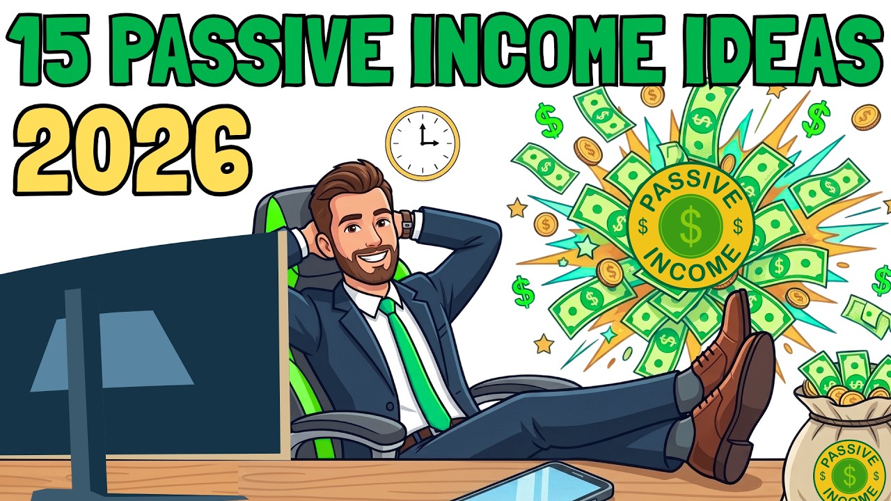 15 PASSIVE INCOME IDEAS That Make Money While You Sleep in 2026