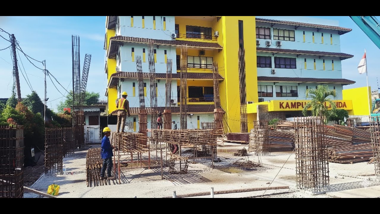 #proyek #kampus proyek gedung B kampus Nalanda next