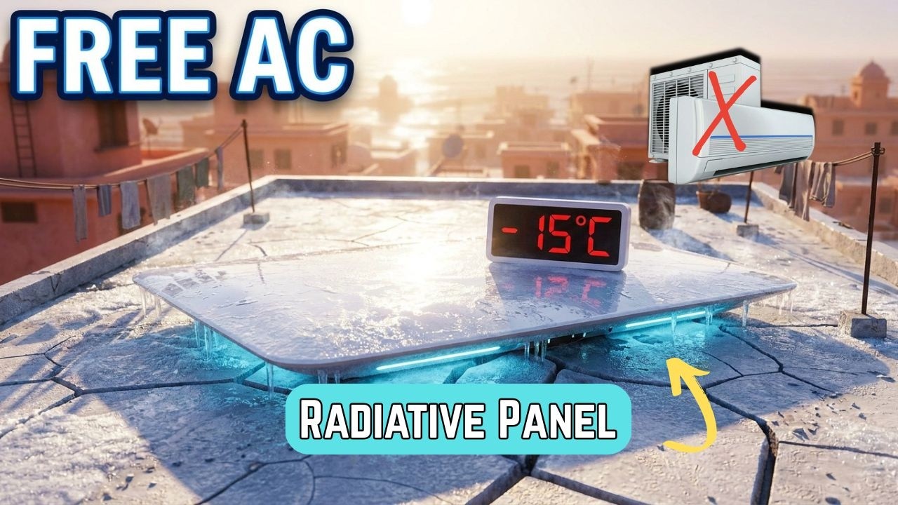 Free Cooling System ? Radiative Cooling Panel Technology For Your Home