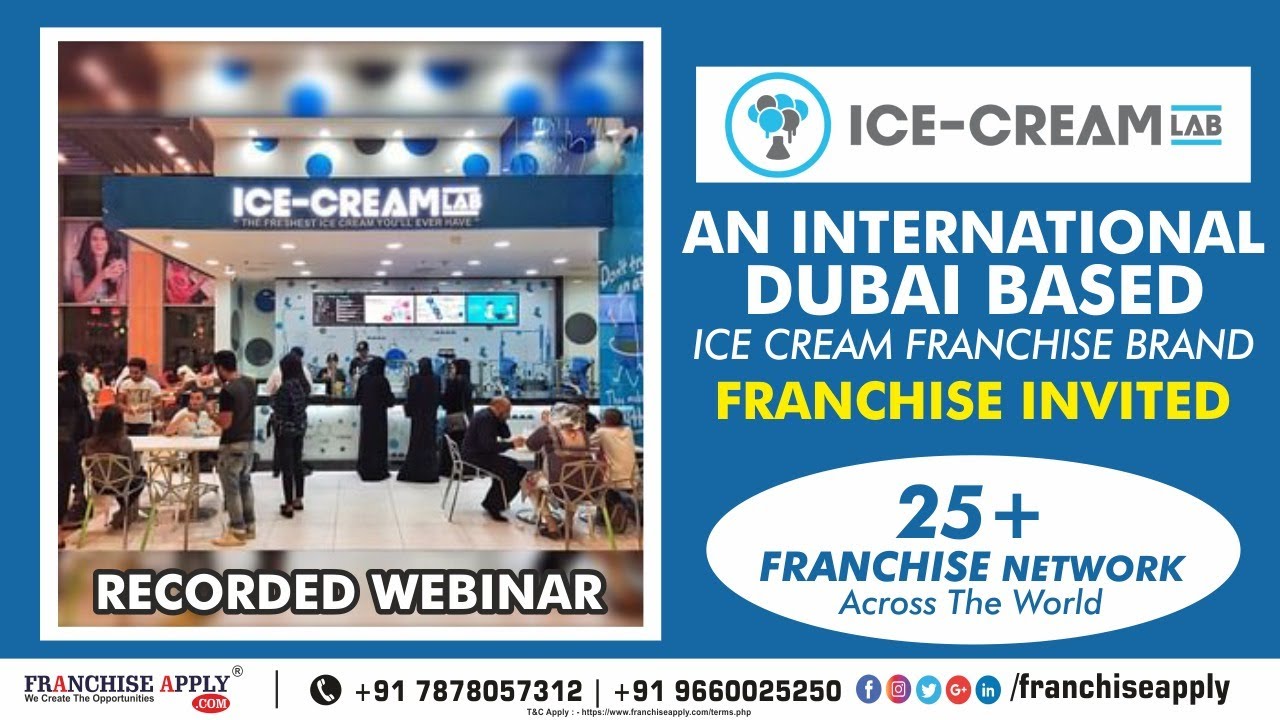 Ice Cream Lab | Top 10 Franchise | Business Opportunity | Franchise Apply | Food Franchise Business