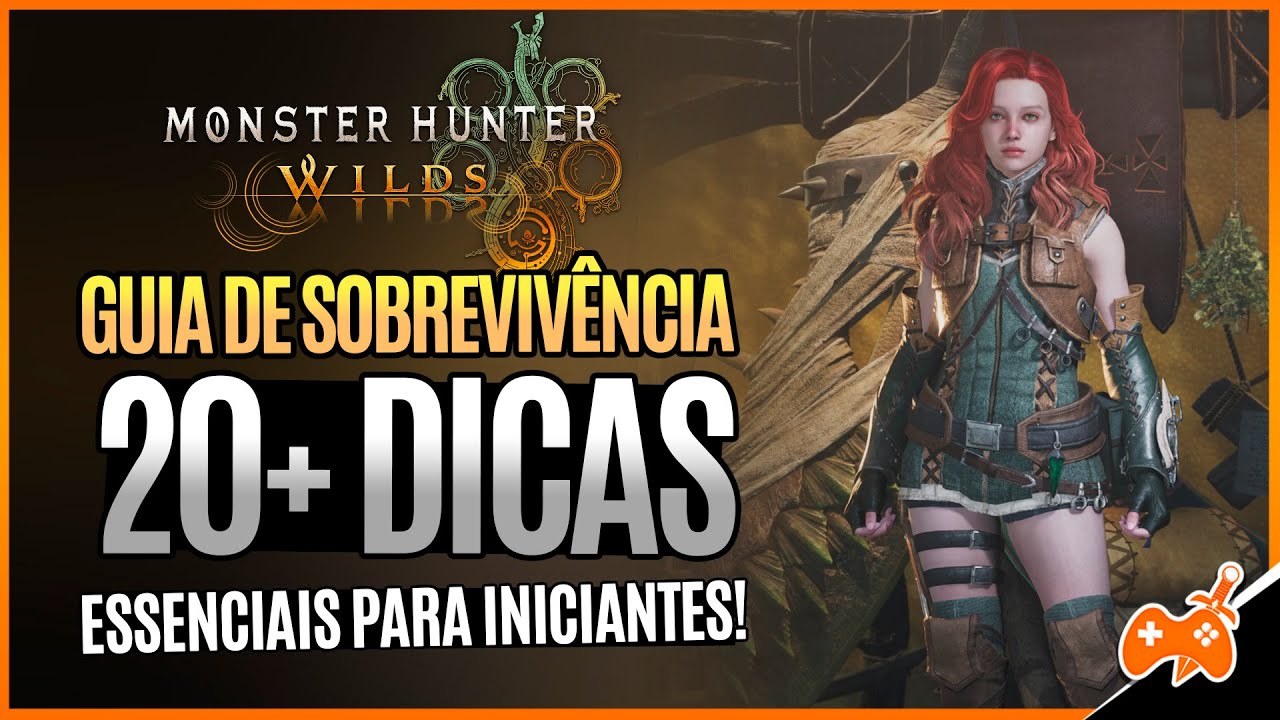 Monster Hunter Wilds - 20+ dicas ESSENCIAIS para iniciantes  | Guia de Sobrevivência