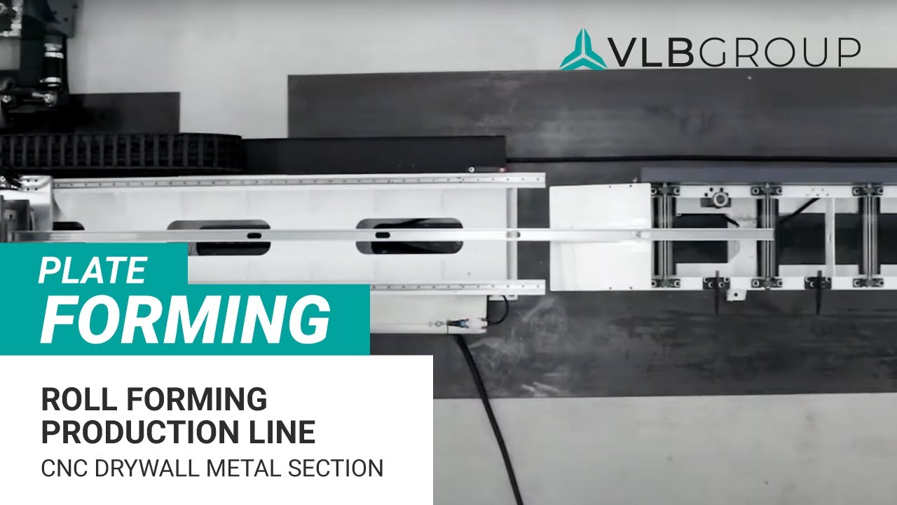 High-Speed Fully Automatic Drywall Metal Sections | Roll-Forming Line