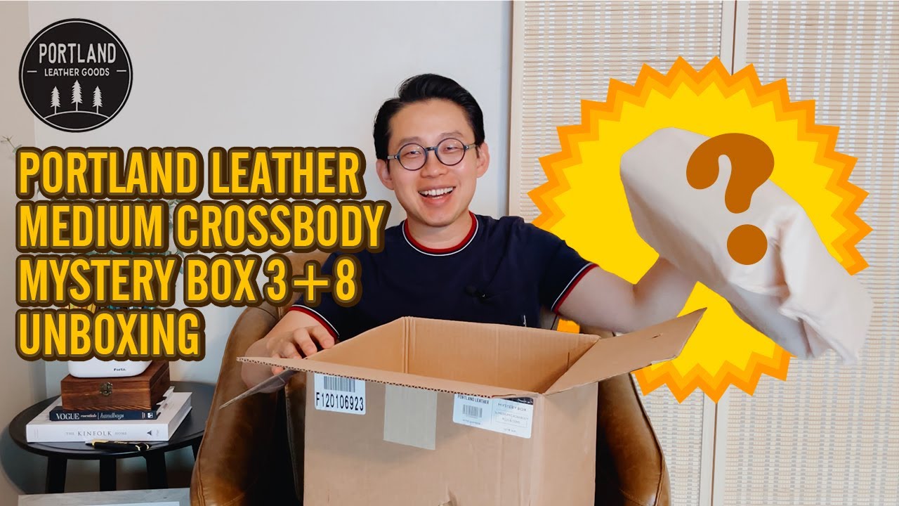 Portland Leather Mystery Box Unboxing | Medium Crossbody Totes 3+8