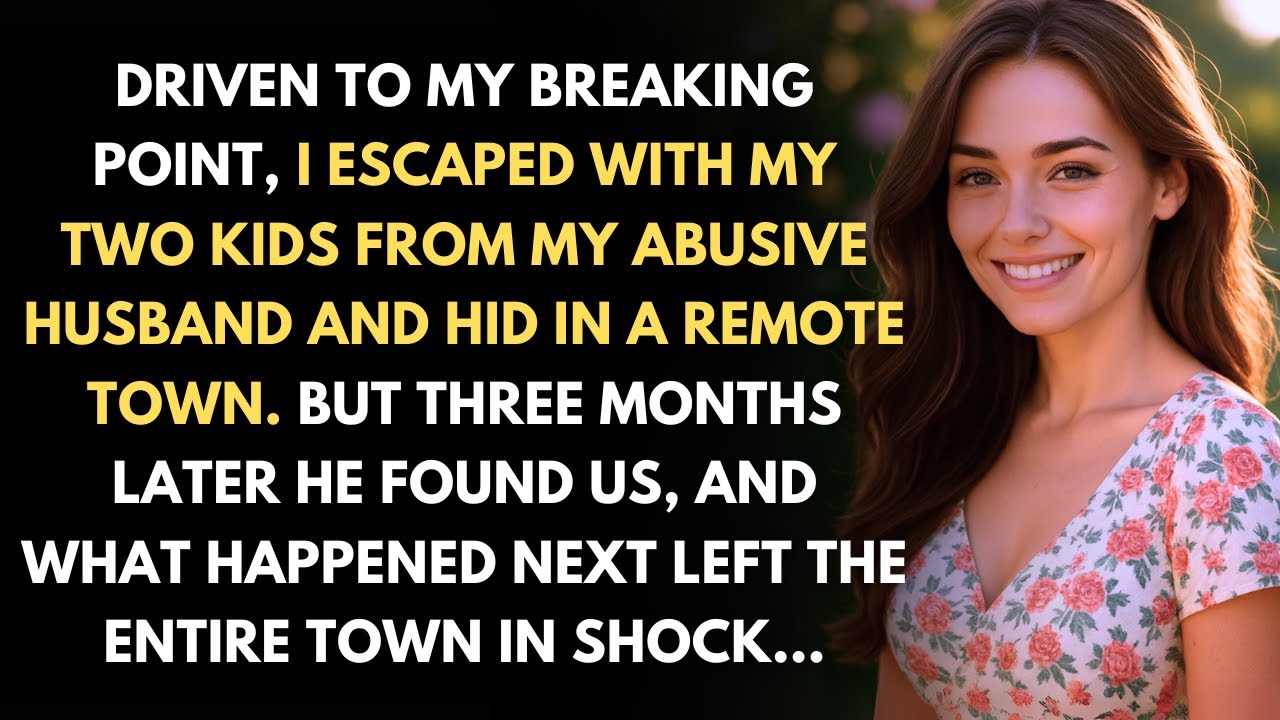 Escaping My Abusive Husband With My Two Kids, I Hid In A Remote Town—But After 3 Months...