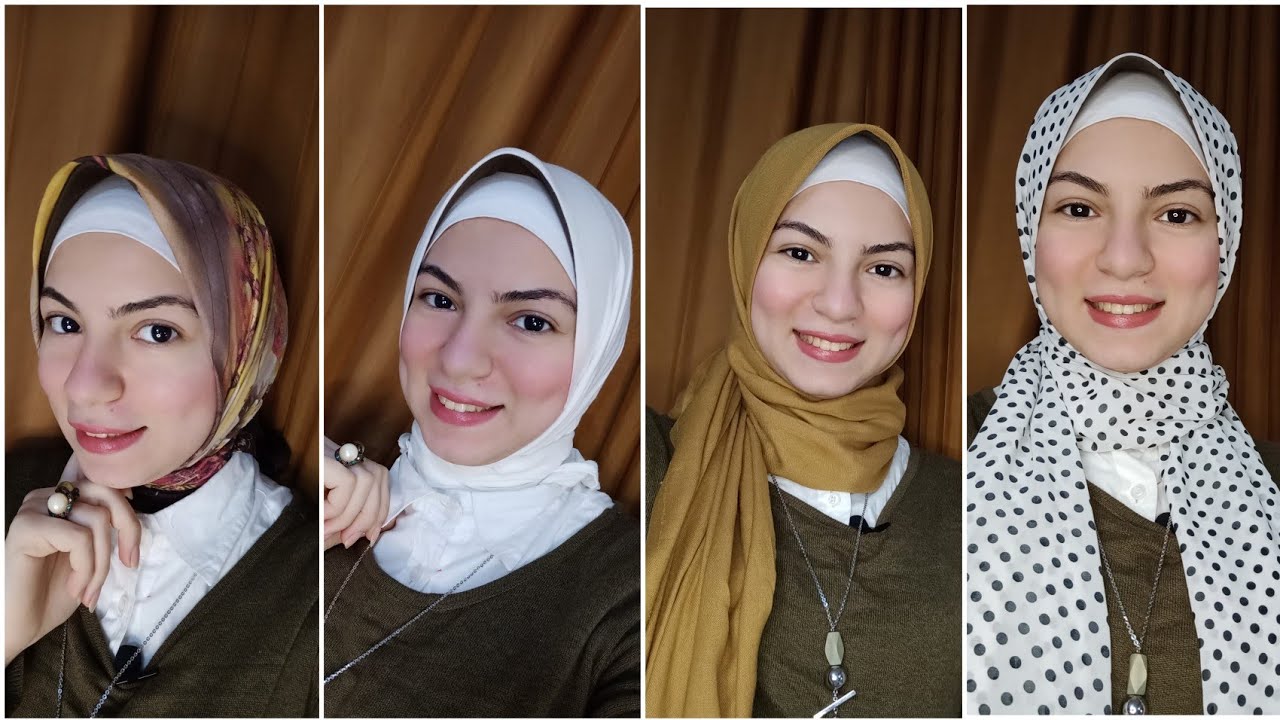 ازاى بوقف طرحتى كده 🤔 5 لفات طرح مختلفه وبسيطه وشيك ونصايح مهمه للحجاب 2021❤️❤️