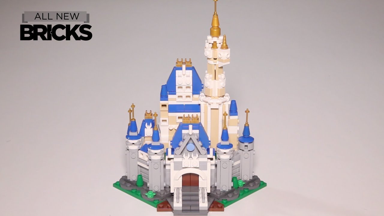 Lego Mini Disney Castle Speed Build by Build Better Bricks
