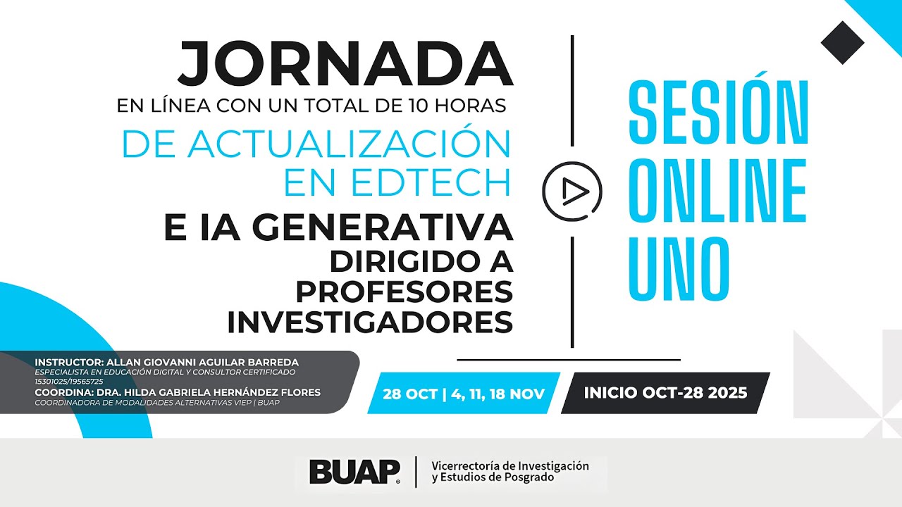 IA en Docencia |  Sesión Online 1