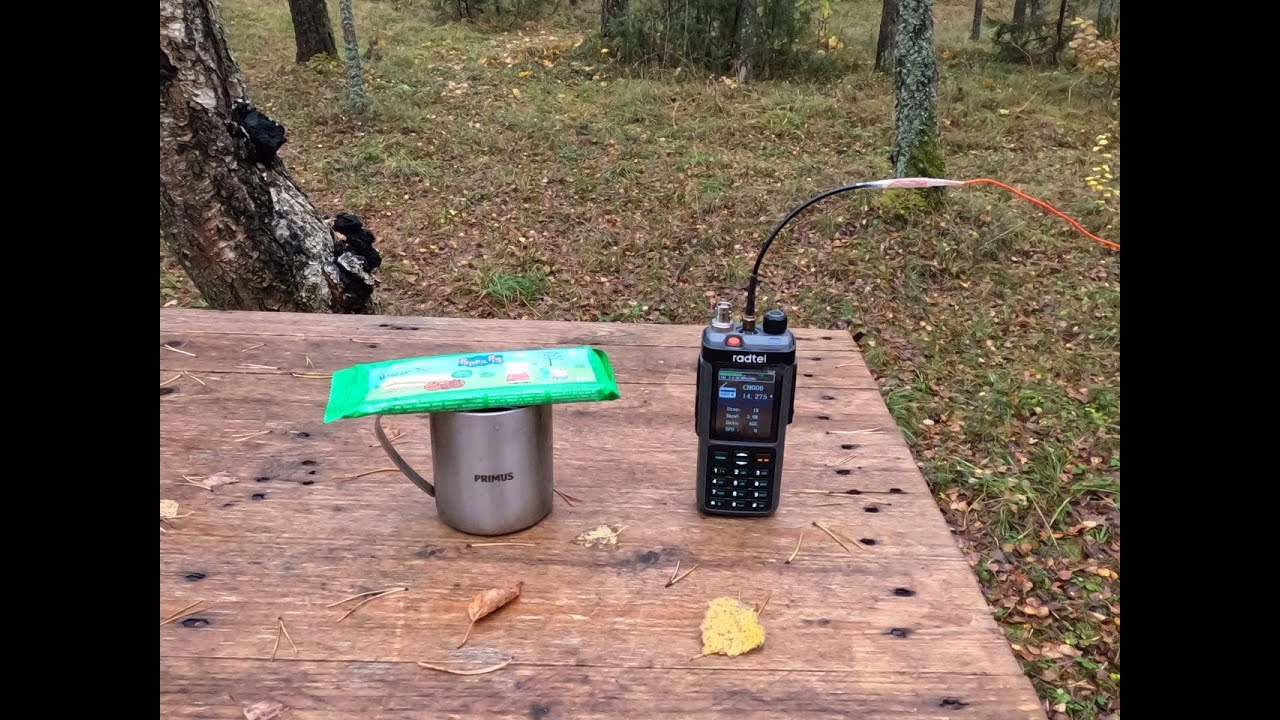 Radtel RT-880 / Iradio UV-98 во время кв контеста.