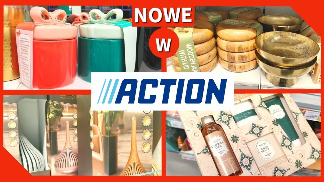 ACTION NOWOŚCI ‼️HIT ‼️Słoik prezent 🎁  Dyfuzor led 🌟 Świąteczne Kosmetyki  Dekoracje 🎄Przegląd 