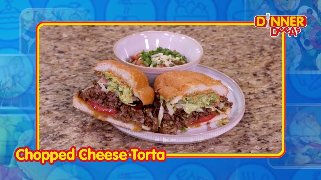Better Than a Burger! 🍔 How to Make a Gourmet Chopped Cheese Torta | Dinner DeeAs