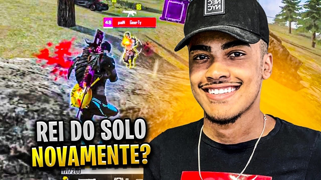 PASSEI PRA 3 FASE DO MAJESTADE DO SOLO - CAMPEÃO NOVAMENTE? FREE FIRE