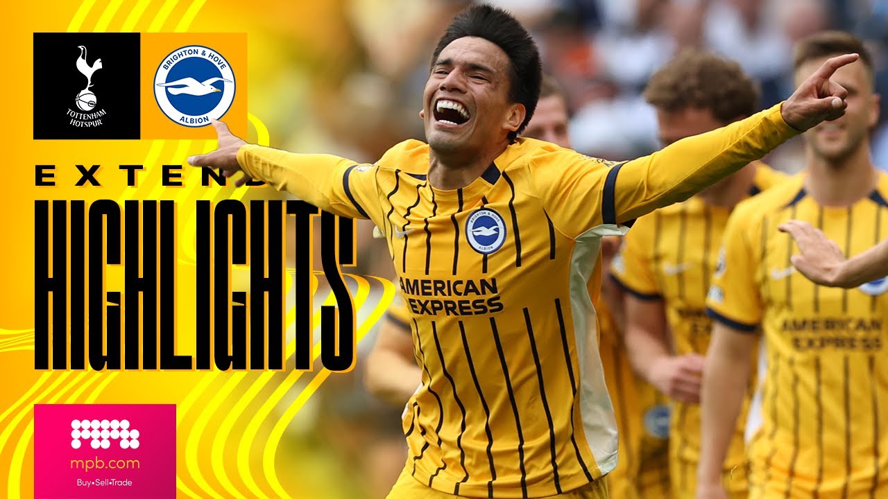 EXTENDED HIGHLIGHTS | Tottenham v Brighton | Premier League