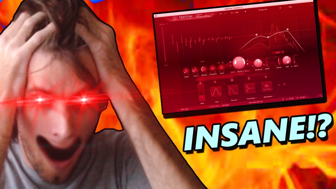 Fabfilter Timeless 3 Review - Most intense delay plugin 😱😲 (Plugin Police #20)