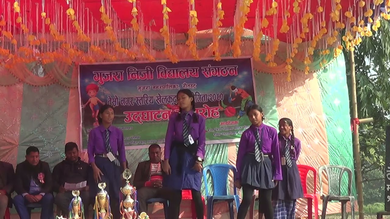 Dance program in school by beautiful girl || GPABSON || KFY Present