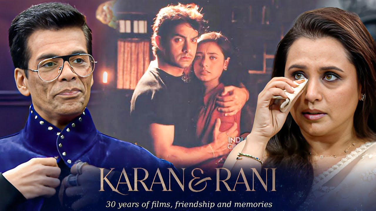 LIVE Celebrating Rani Mukerji’s Fearless 30-Year Journey | A Special Conversation With Karan Johar