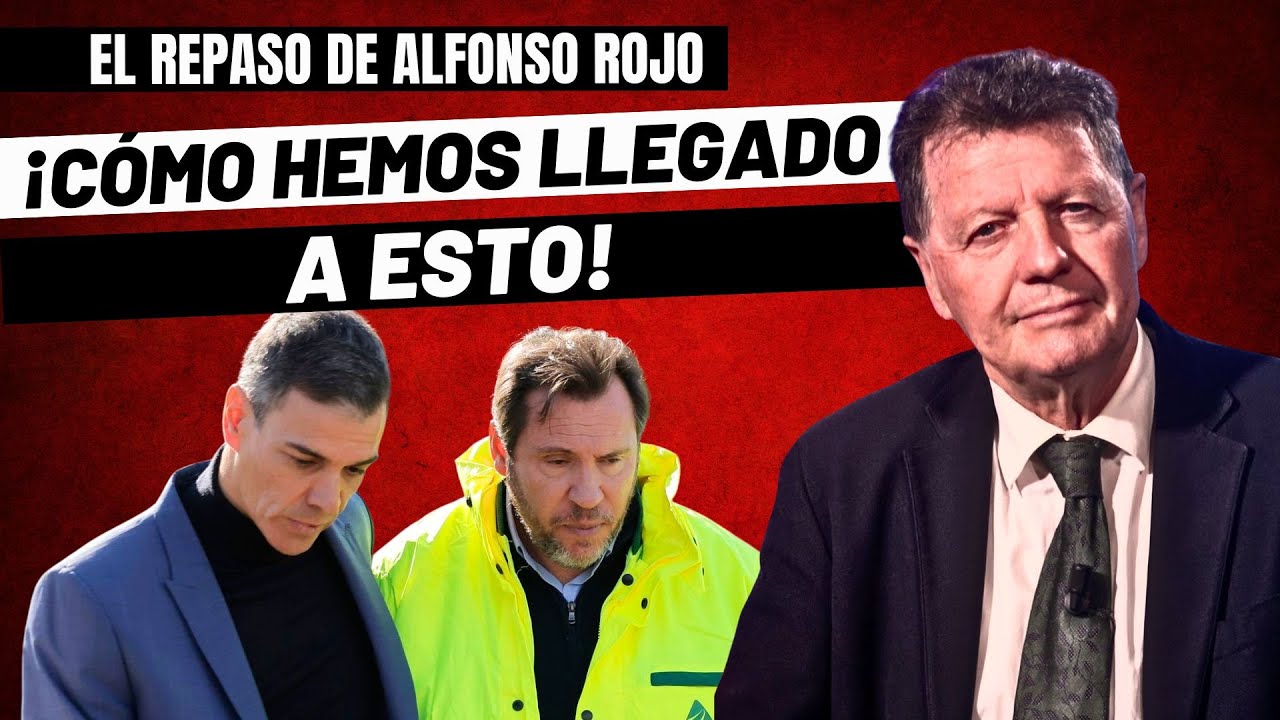 Alfonso Rojo: &ldquo;&iexcl;C&oacute;mo hemos podido llegar a esto!&rdquo;