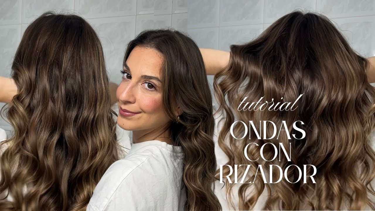 Ondas suaves con rizador✨ Tutorial FÁCIL para principiantes