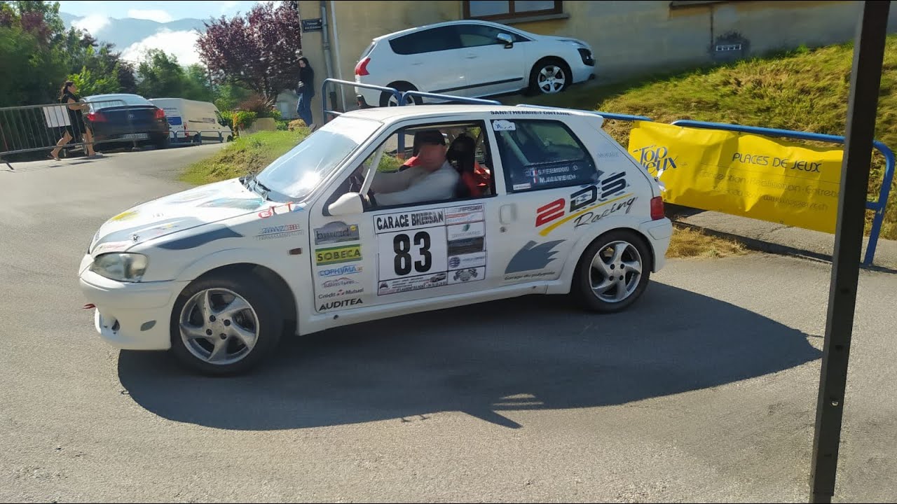 Rallye Chartreuse 2021 Caméra embarquée  ES2 Merlas  N°83