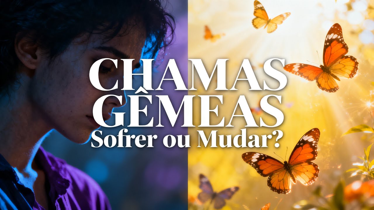 CHAMAS GÊMEAS: Sair do Sofrimento versus Querer Mudar - EM QUE PONTO VOCÊ ESTÁ?