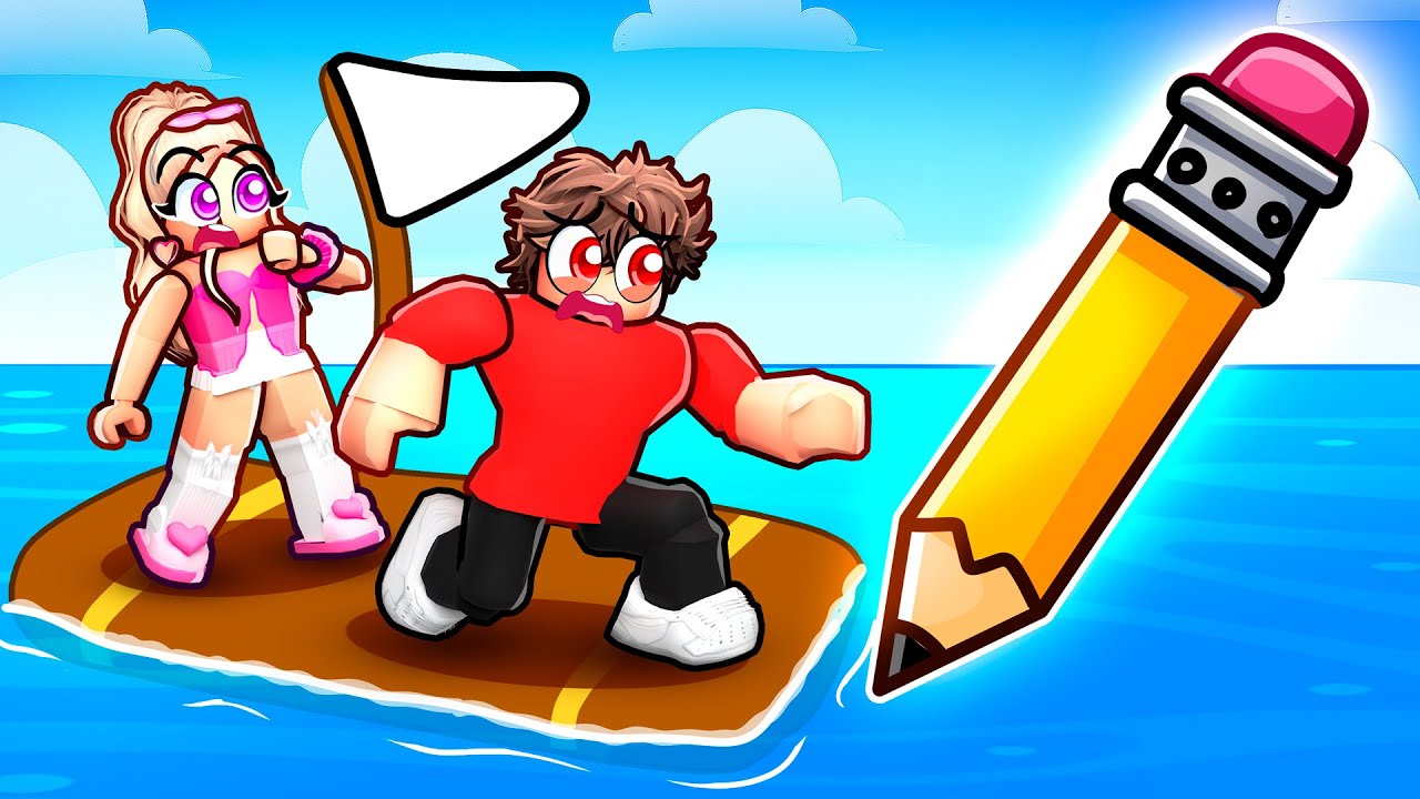 Roblox DRAW A BOAT to ESCAPE!
