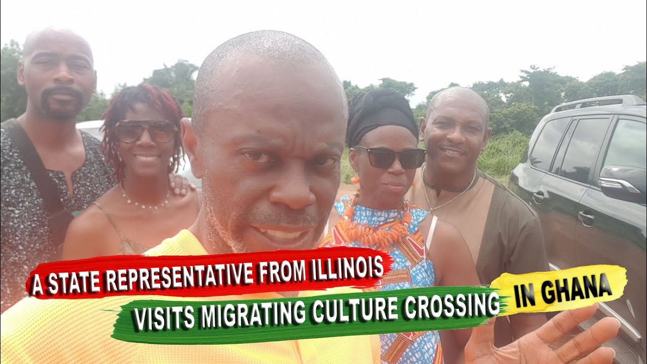 A State Representative From Illinois Visits Migrating Culture Crossing In Ghana
