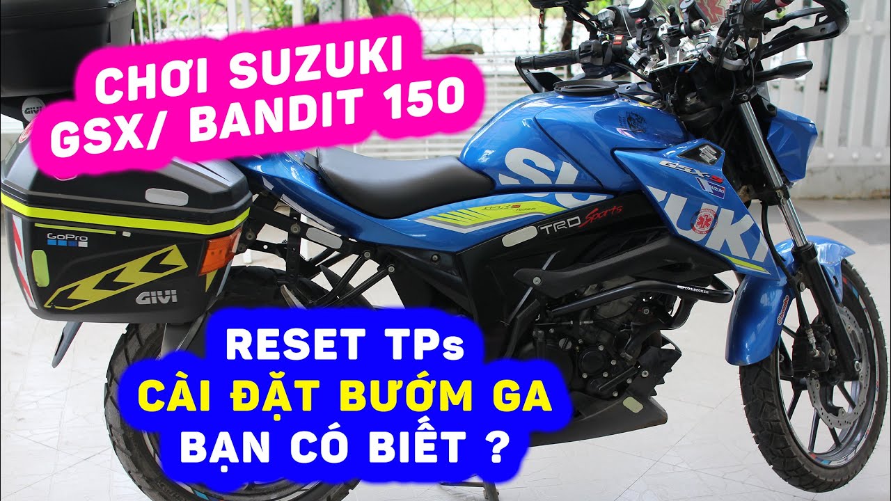 🏍 Reset ECU, Reset cảm biến TP (đồng bộ cài đặt lại họng ga) Suzuki GSX 150 | Lightvspy 👨‍🔧 🇻🇳