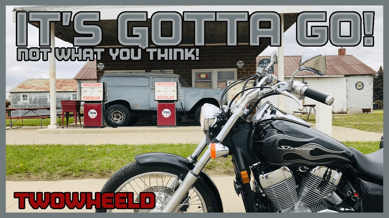 It's Gotta Go! | Beginner Motorcycle | Honda Shadow Spirit VT750C2 | Shadow Saturdays