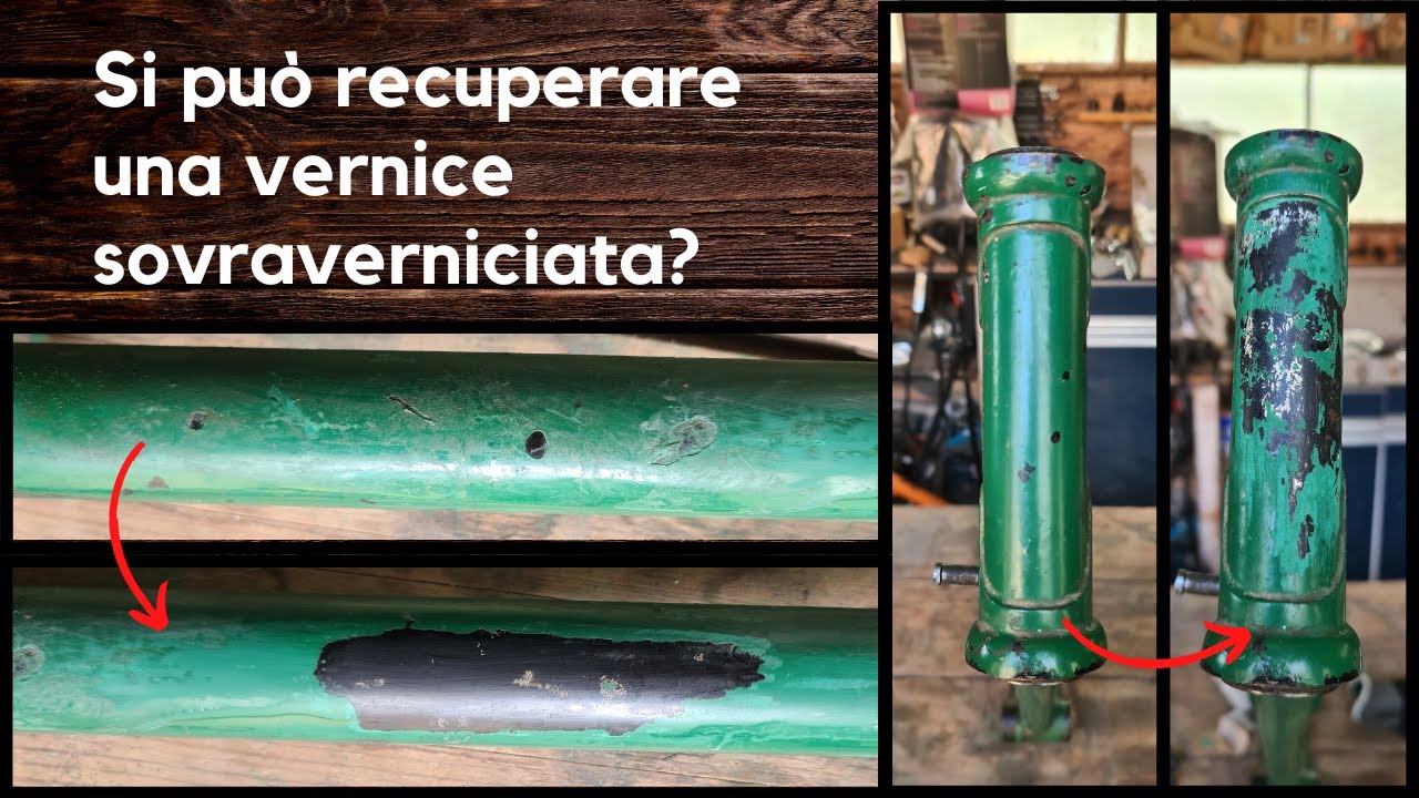 Come recuperare una vernice sovraverniciata