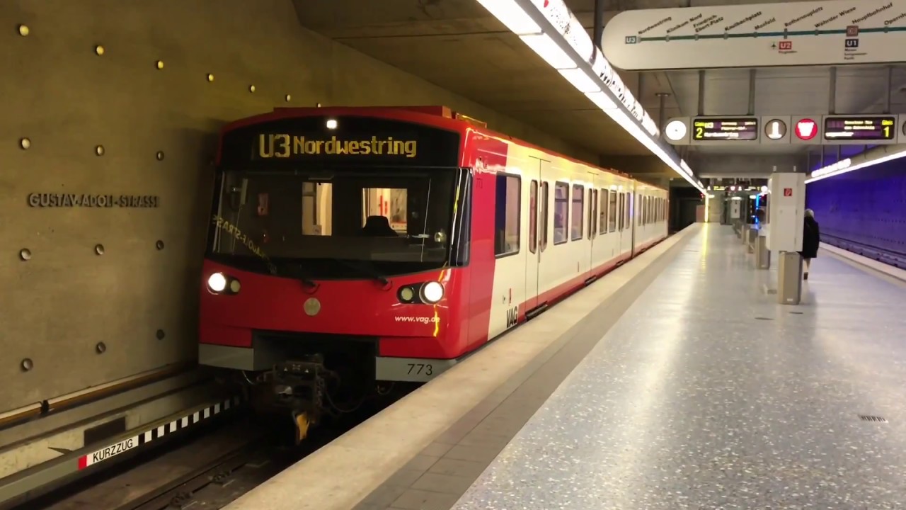 Cab Ride Underground Nürnberg - (fahrerlose) U-Bahn