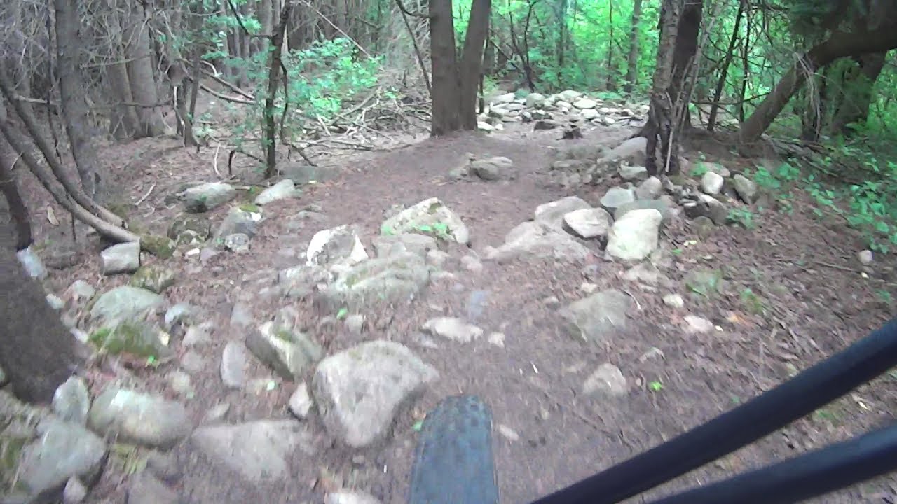 Guelph Lake Mountain Biking Trail Ontario Single Tracks (GORBA Trails)