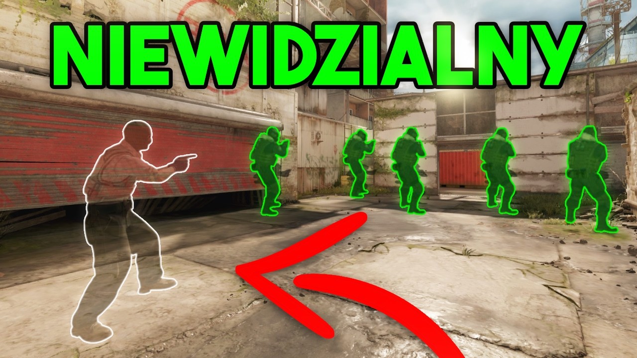 1 NIEWIDZIALNY VS 5 WIDZÓW