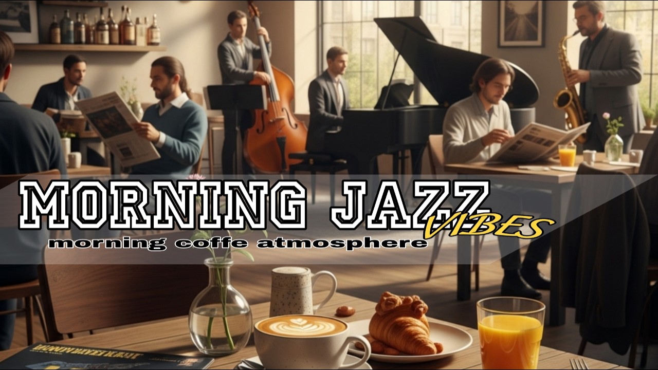 Morning Jazz Coffee ☕ Smooth Jazz Music for Focus, Work & Study Productivity