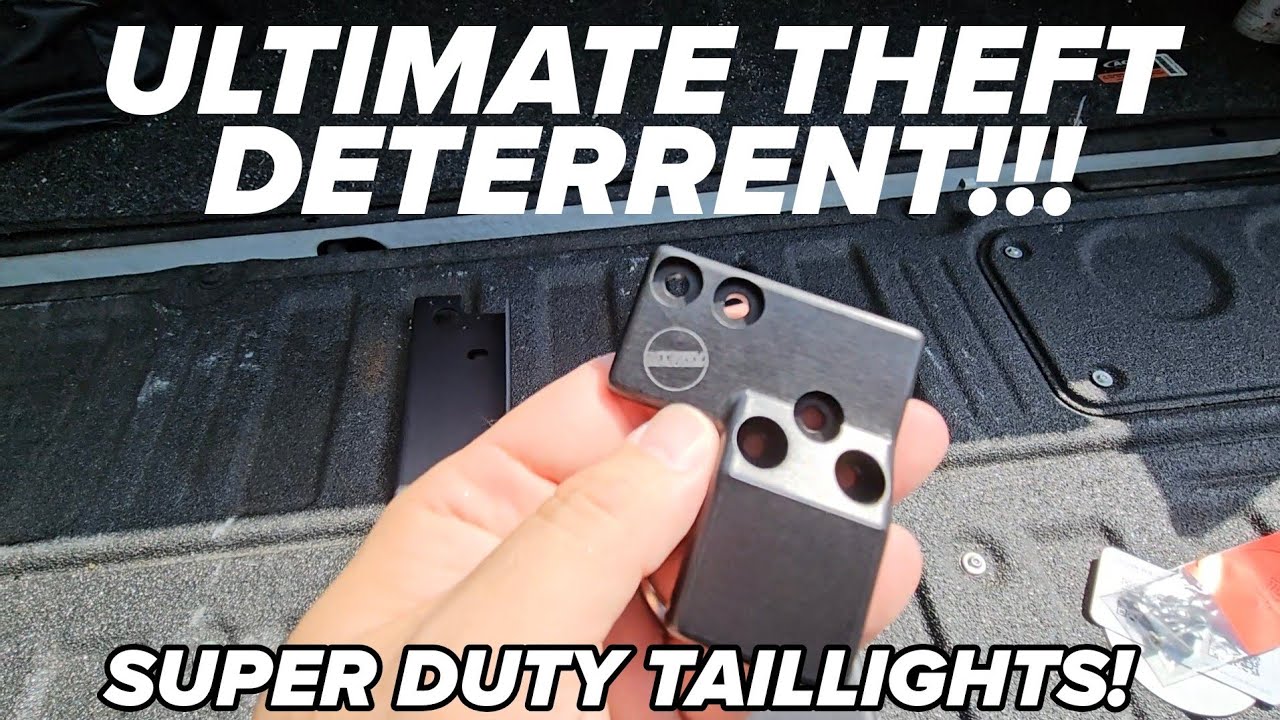 ULTIMATE Ford Anti-theft Taillight Deterrent! Omaha Bravo Designs