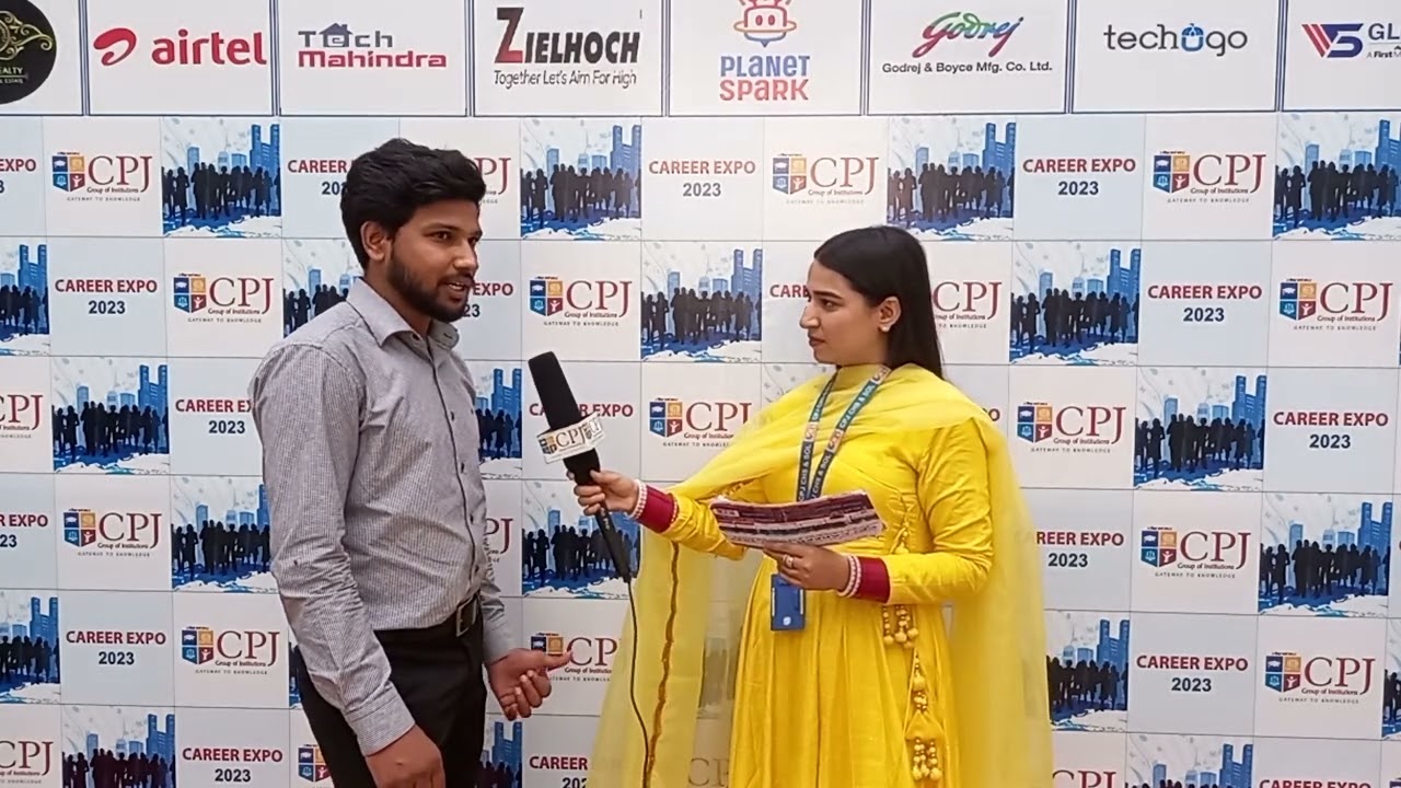 Interview of HR of Airtel | Career Expo-2023 | Pool Campus Placement Drive | CPJ College | GGSIPU