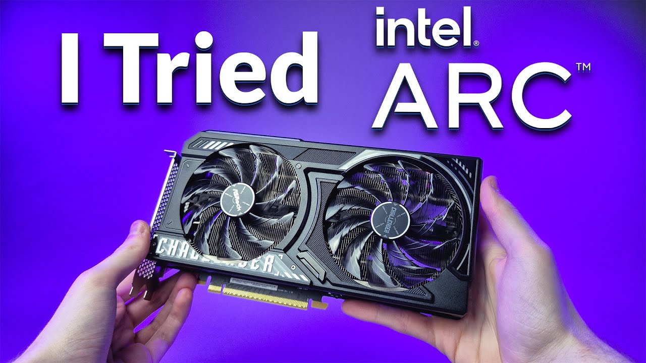 Я попробовал графический процессор Intel Arc в 2025 году, чтобы посмотреть, стоит ли вам делать т...