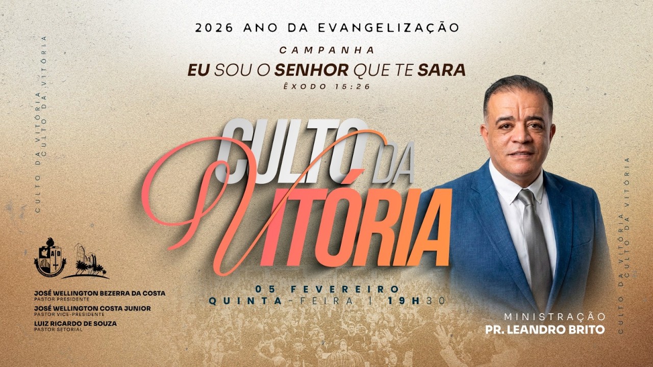 CULTO DA VITÓRIA 26 DE FEVEREIRO DE 2026