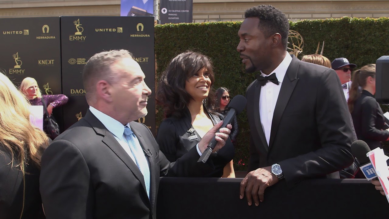 Victoria Rowell and Richard Brooks Interview - The Rich and the Ruthless - 45th Daytime Emmy Awards