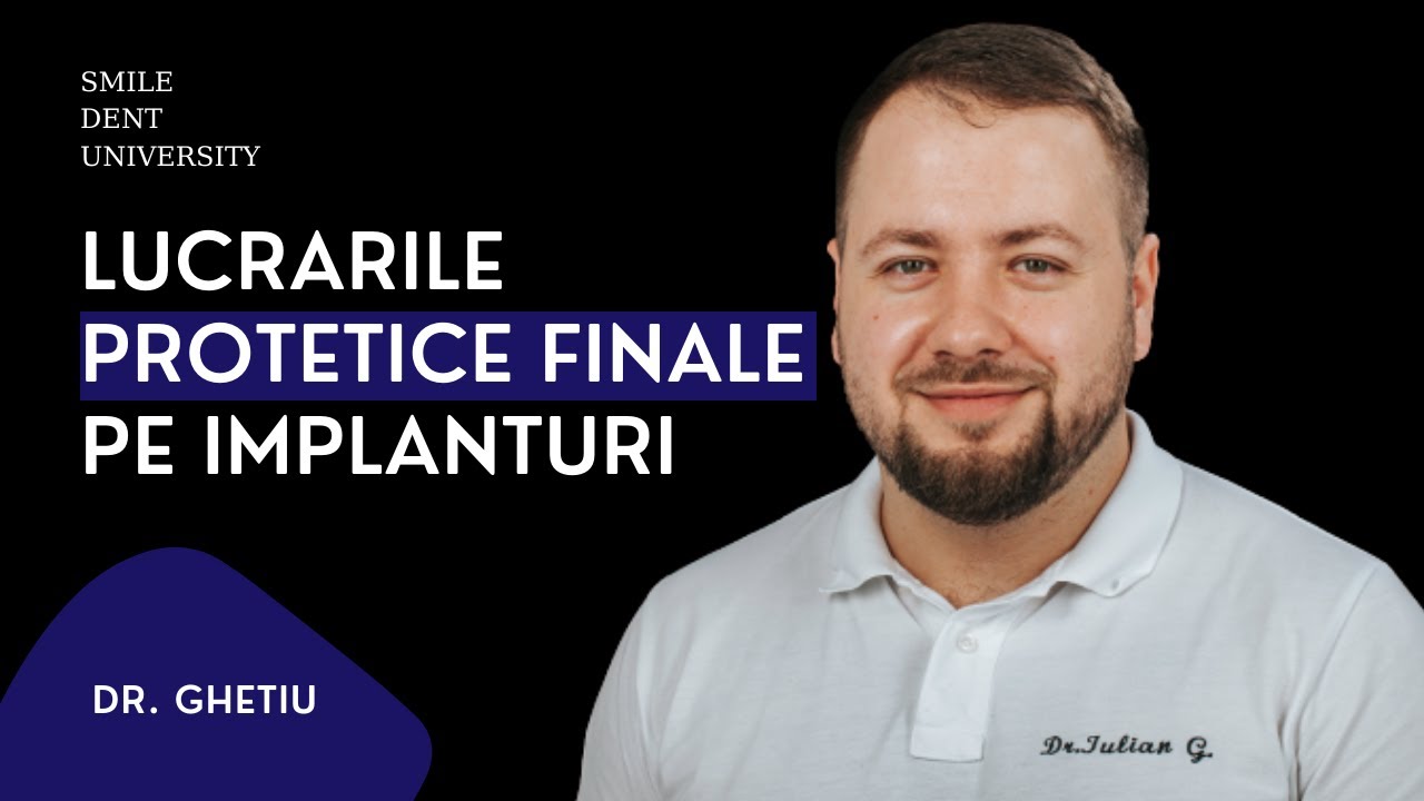 Lucrările protetice finale pe implanturi fără gingie artificială│Smile Dent University