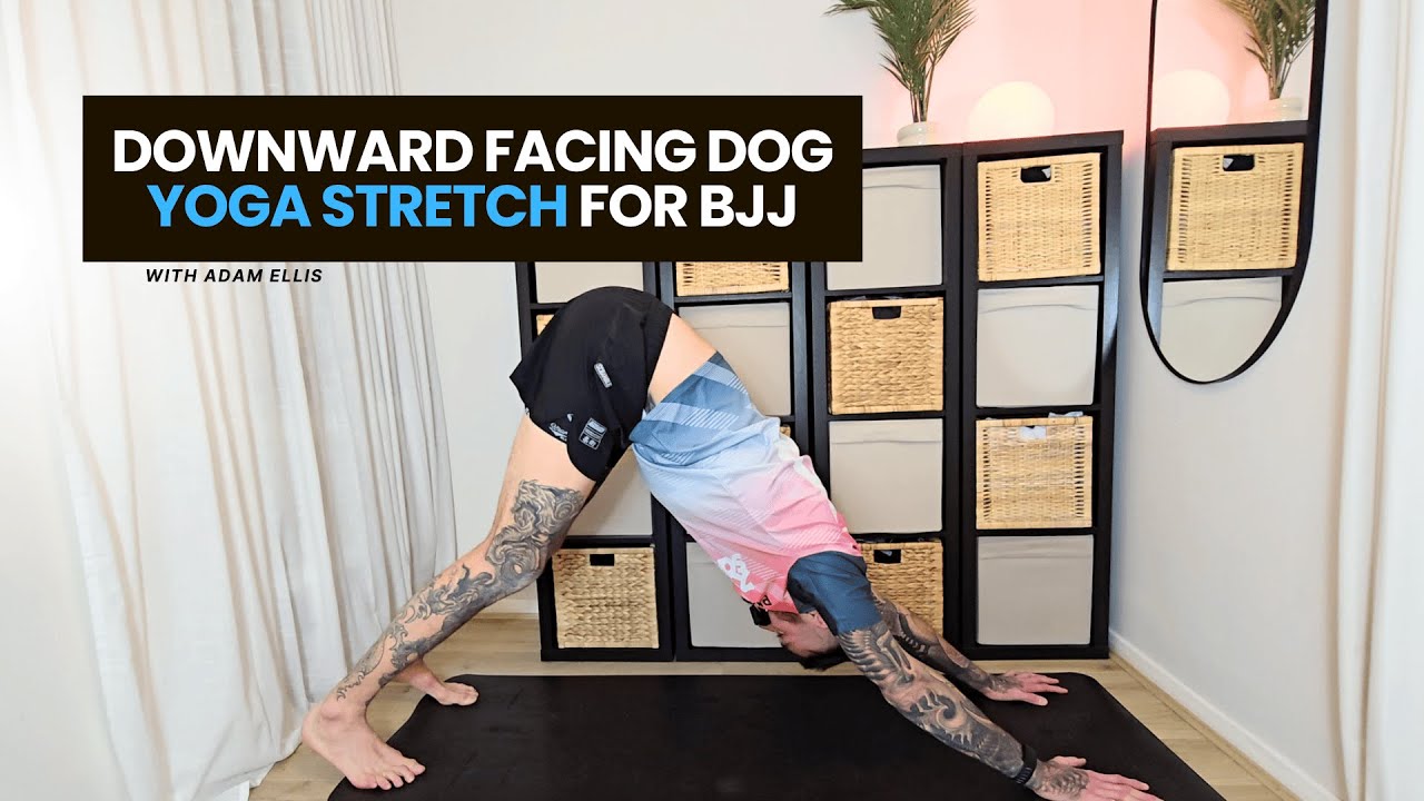 Downward Facing Dog Yoga Stretch for BJJ | Flexibility & Mobility for Grapplers