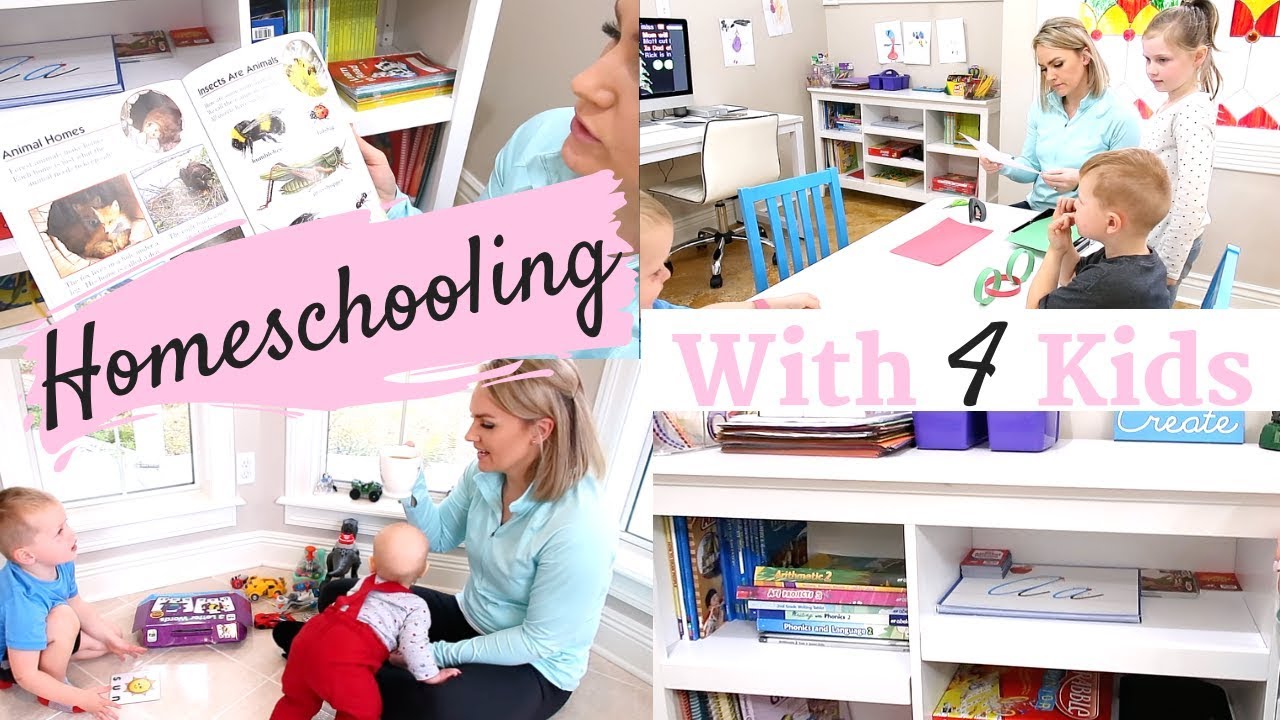 OUR HOMESCHOOL ROUTINE + CURRICULUM ORGANIZATION 2019 // Amanda Sandefur