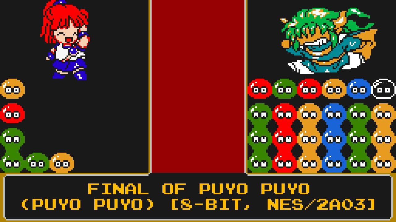 Famitracker Bits - Final of Puyo Puyo [8-bit, NES/2a03]