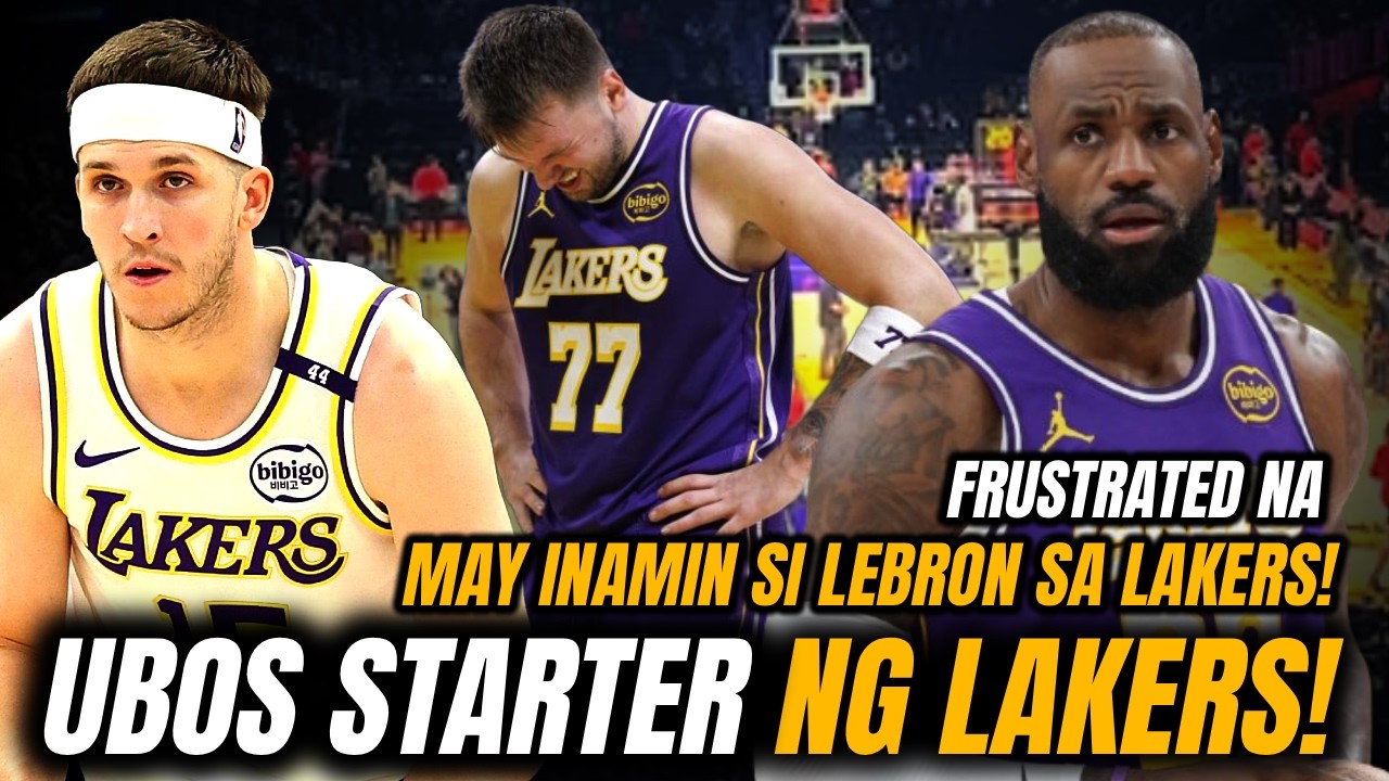 Lebron James Aminado Hindi Parin Champion Contender ang Lakers! Yare Ubos Starter dahil sa Injury