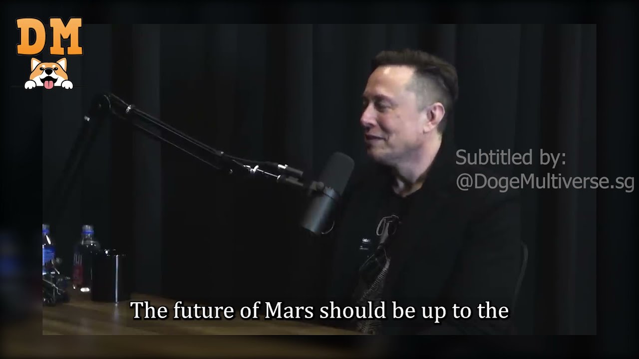 Dogecoin to the MOON, Literally. SpaceX is going do it. ELON MUSK Interview 2021 #52214
